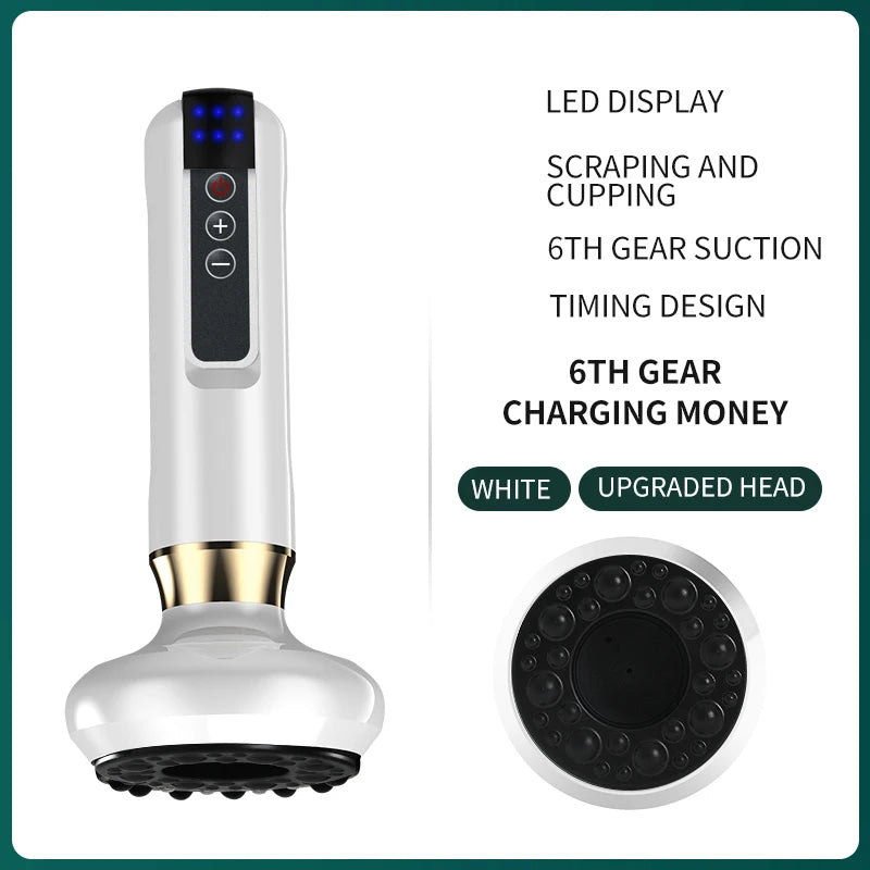 Electric GuaSha Massager with Heat & Suction