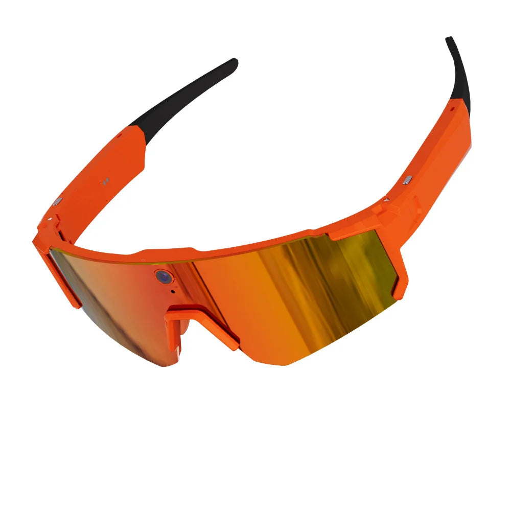 Smart Cycling Sunglasses: 4K Video, UV400 Polarized & AI Voice Assistant