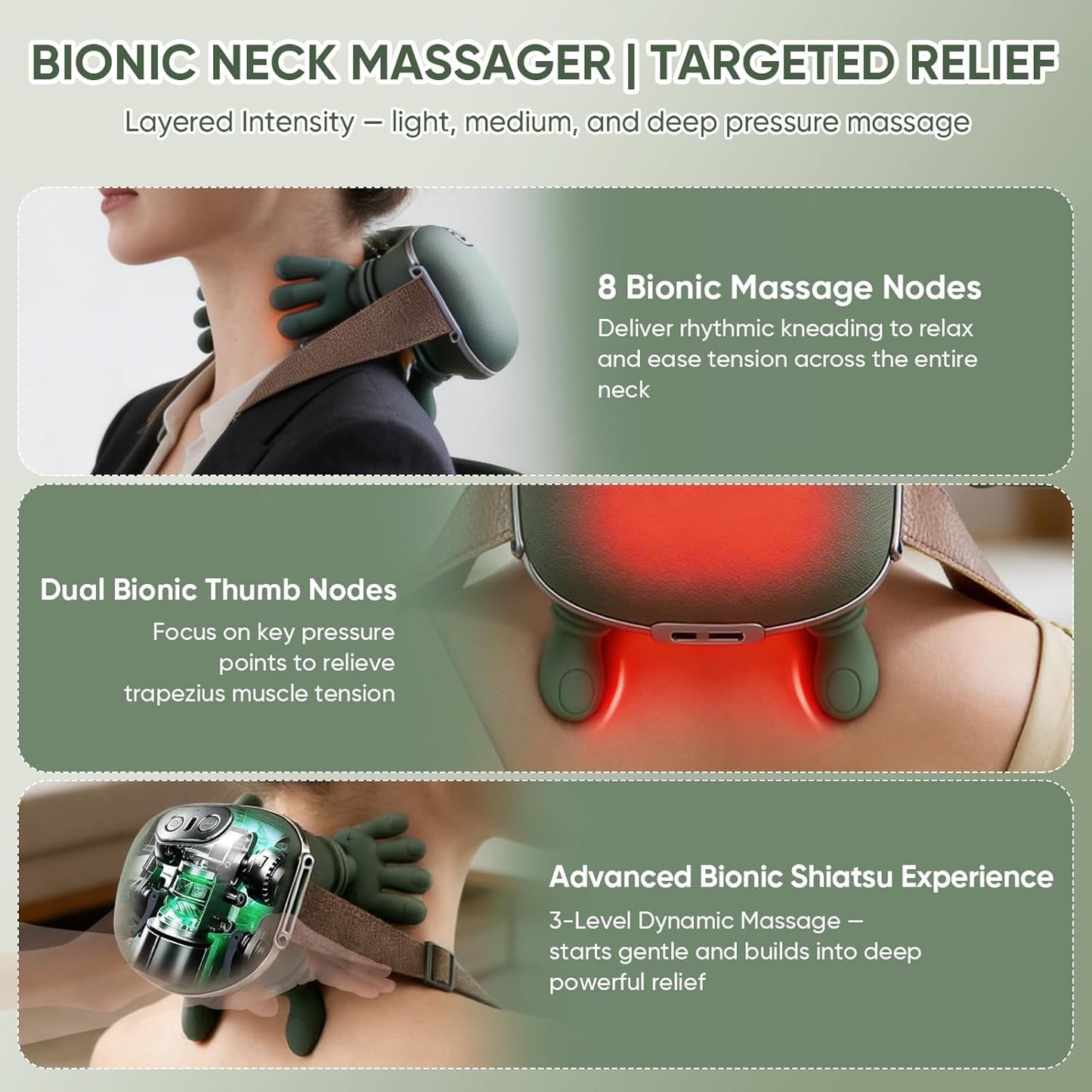 Bionic 4D Deep Tissue Massager