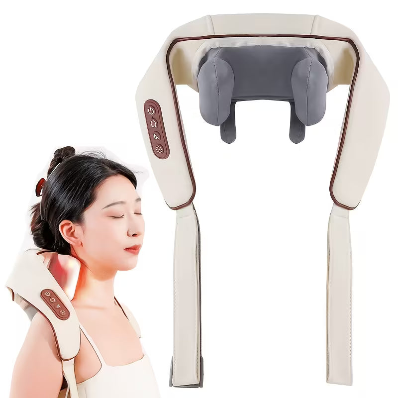 Wireless Neck & Shoulder Massager with Heat