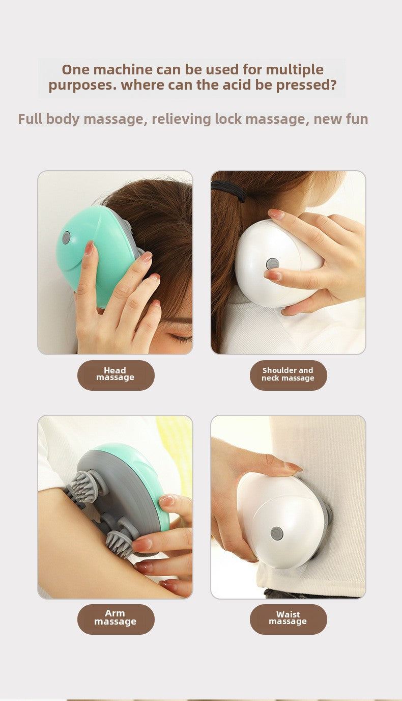 Smart Scalp Massager | Waterproof 4D Head Spa for Stress Relief & Hair Growth