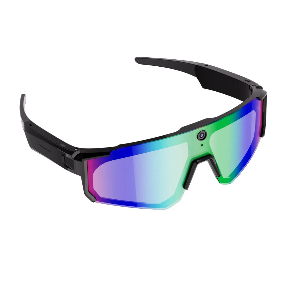 Smart Cycling Sunglasses: 4K Video, UV400 Polarized & AI Voice Assistant