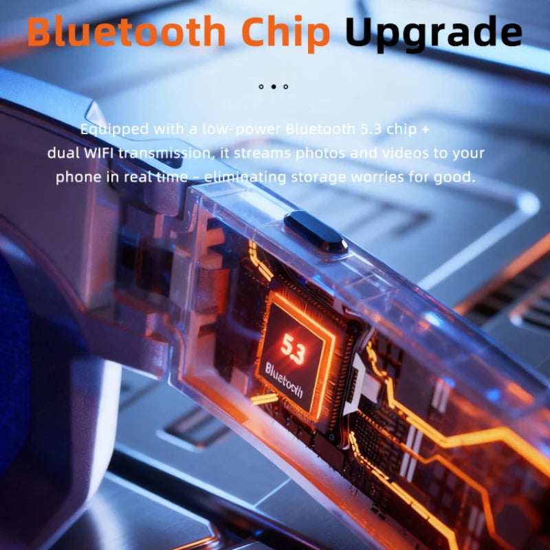 Smart Cycling Sunglasses: 4K Video, UV400 Polarized & AI Voice Assistant