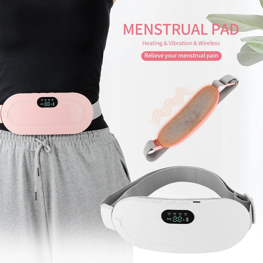 Period Relief Pro – Smart Menstrual Heating Pad & Vibration Massager