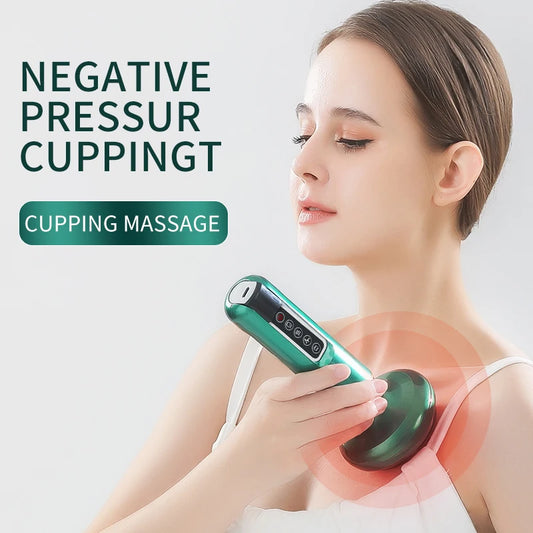Electric GuaSha Massager with Heat & Suction