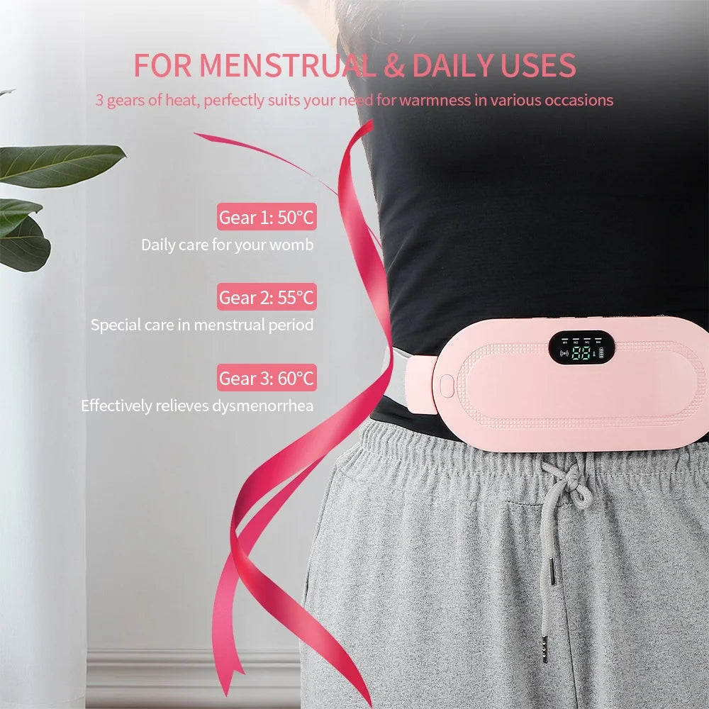 Period Relief Pro – Smart Menstrual Heating Pad & Vibration Massager