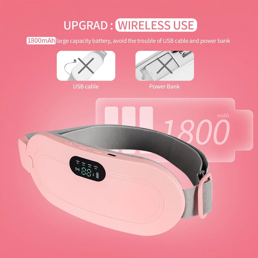 Period Relief Pro – Smart Menstrual Heating Pad & Vibration Massager