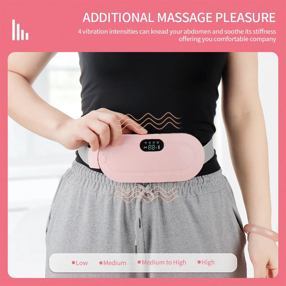 Period Relief Pro – Smart Menstrual Heating Pad & Vibration Massager