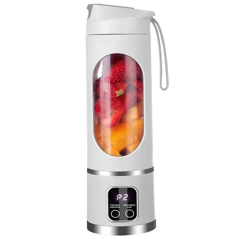 Portable Electric Juicer 450ml Rechargeable Blender
