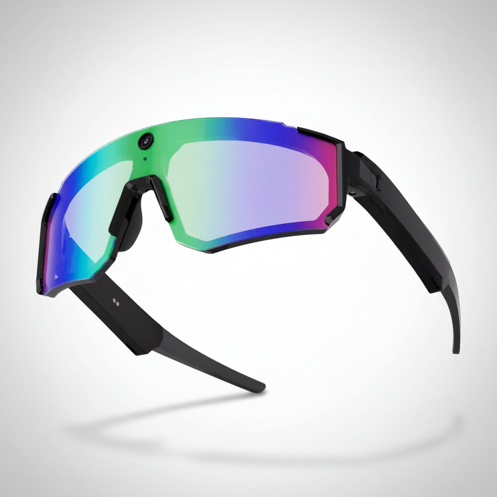 Smart Cycling Sunglasses: 4K Video, UV400 Polarized & AI Voice Assistant