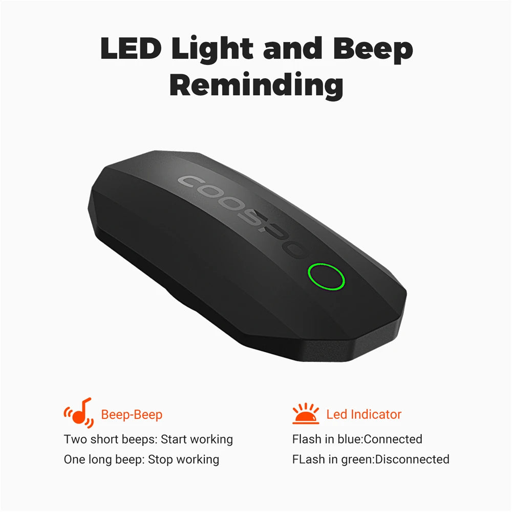 PickMine™ H808S Smart Heart Rate Monitor – Dual Mode Bluetooth & ANT+ for Cycling & Fitness