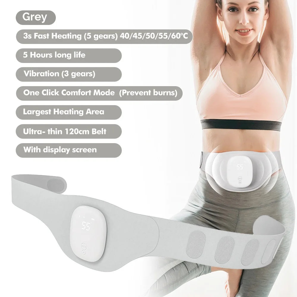 Period Relief Pro – Smart Menstrual Heating Pad & Vibration Massager