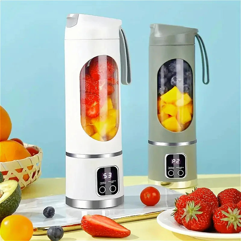 Portable Electric Juicer 450ml Rechargeable Blender