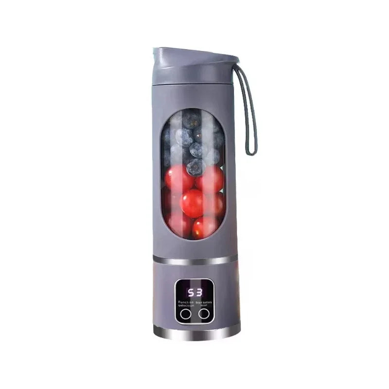 Portable Electric Juicer 450ml Rechargeable Blender